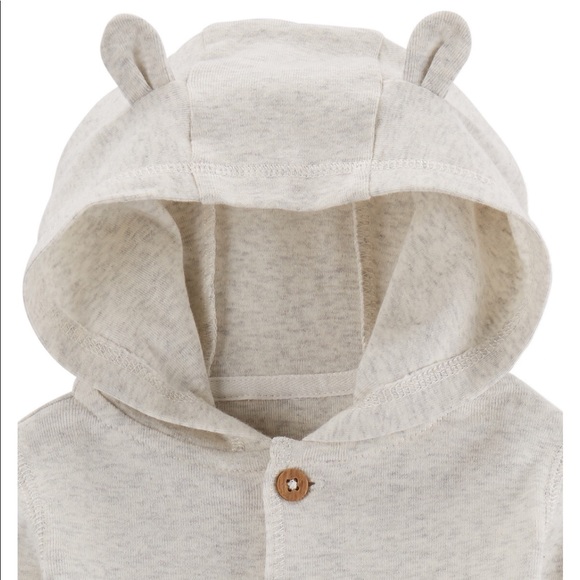 CARTER’S Baby Boys OR Girls 3-pc Hoodie set 9mos - Picture 4 of 6